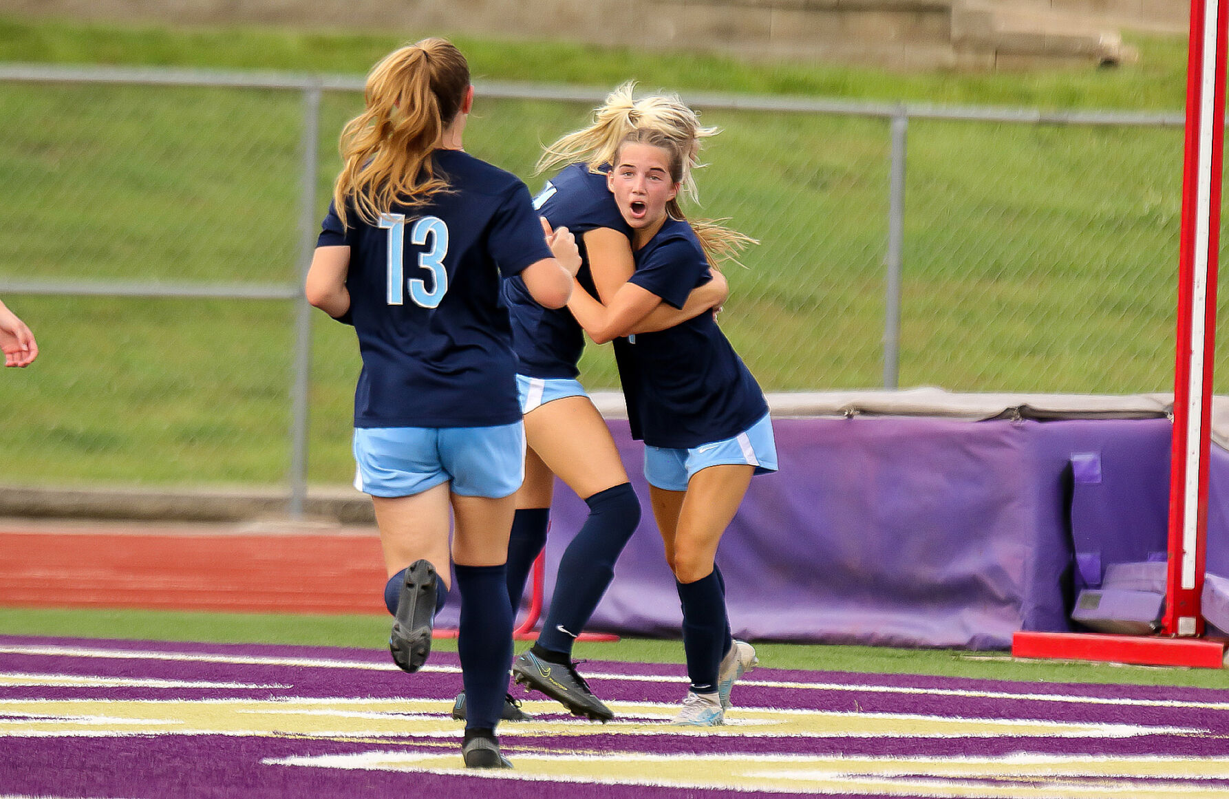 St. Dominic vs. Liberty girls soccer